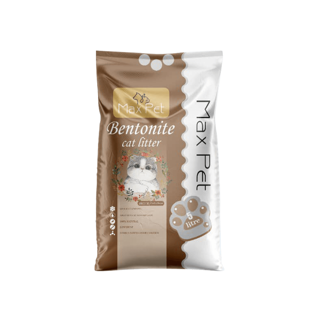 MaxPet Bentonite Cat Litter Coffee 5L