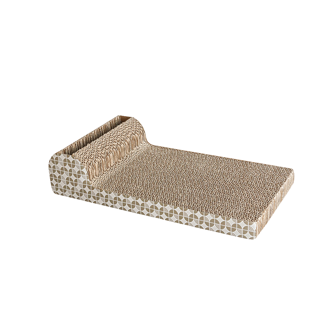 Lounge Design Reversible Pet Scratcher with Catnip