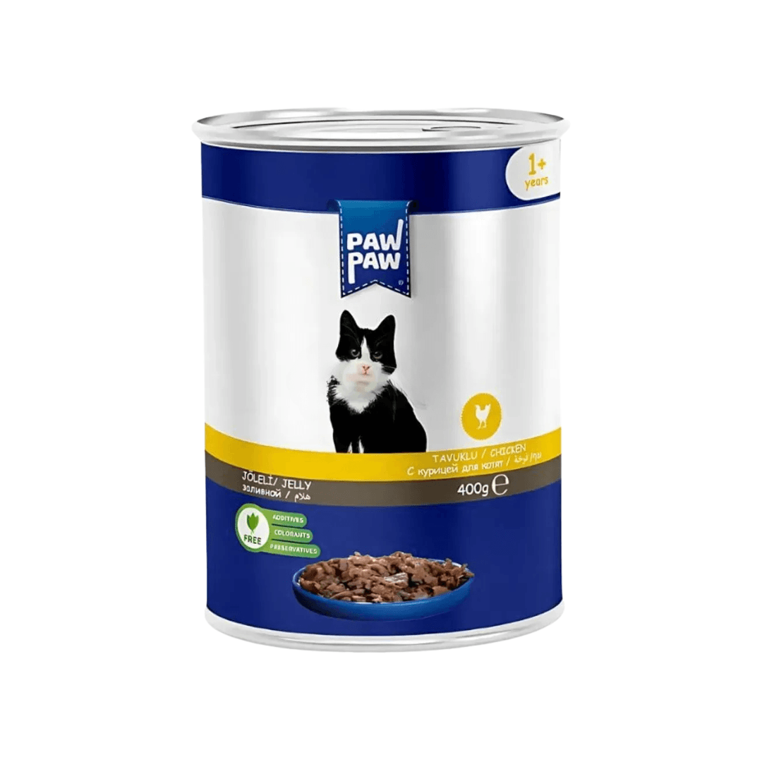 Paw Paw Adult Cat Canned Food Chicken 400gm