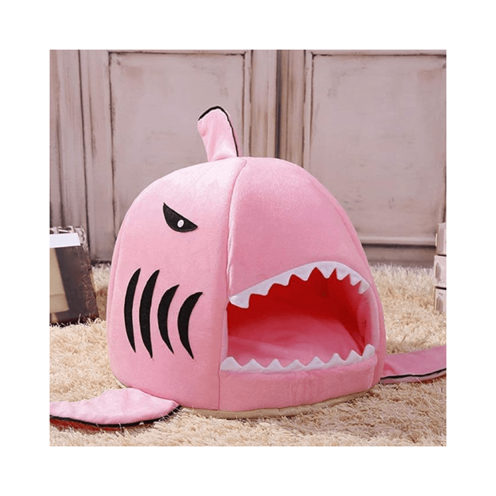 Washable Comfortable Soft Shark House Cave Tent