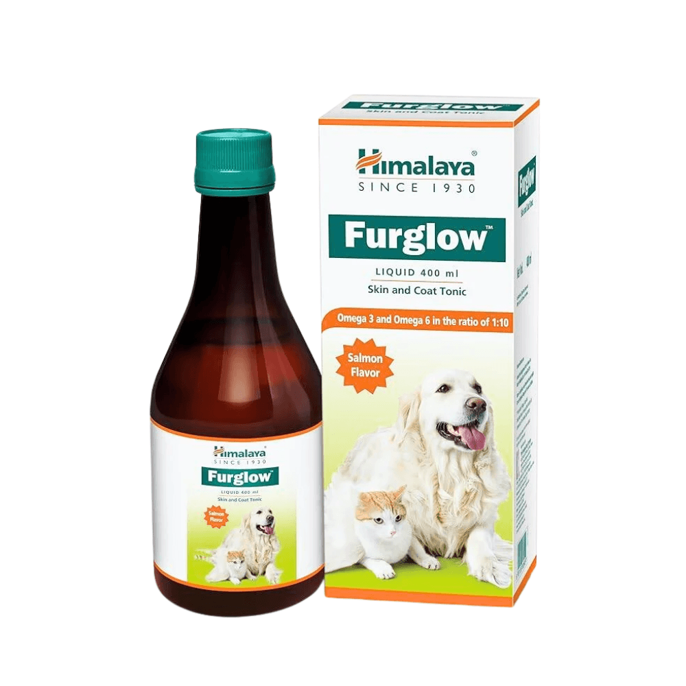 Himalaya Furglow Skin and Coat Tonic Liquid for Cats & Dogs 200ml