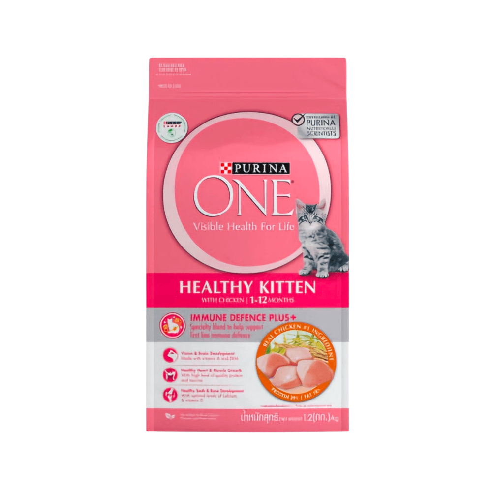 Purina One Cat Food Healthy Kitten with Chicken 1.2kg