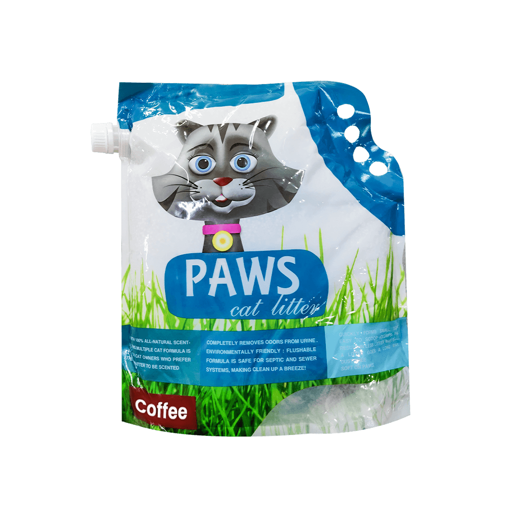Paws Clumping Cat Litter Coffee 5L (4.5kg)