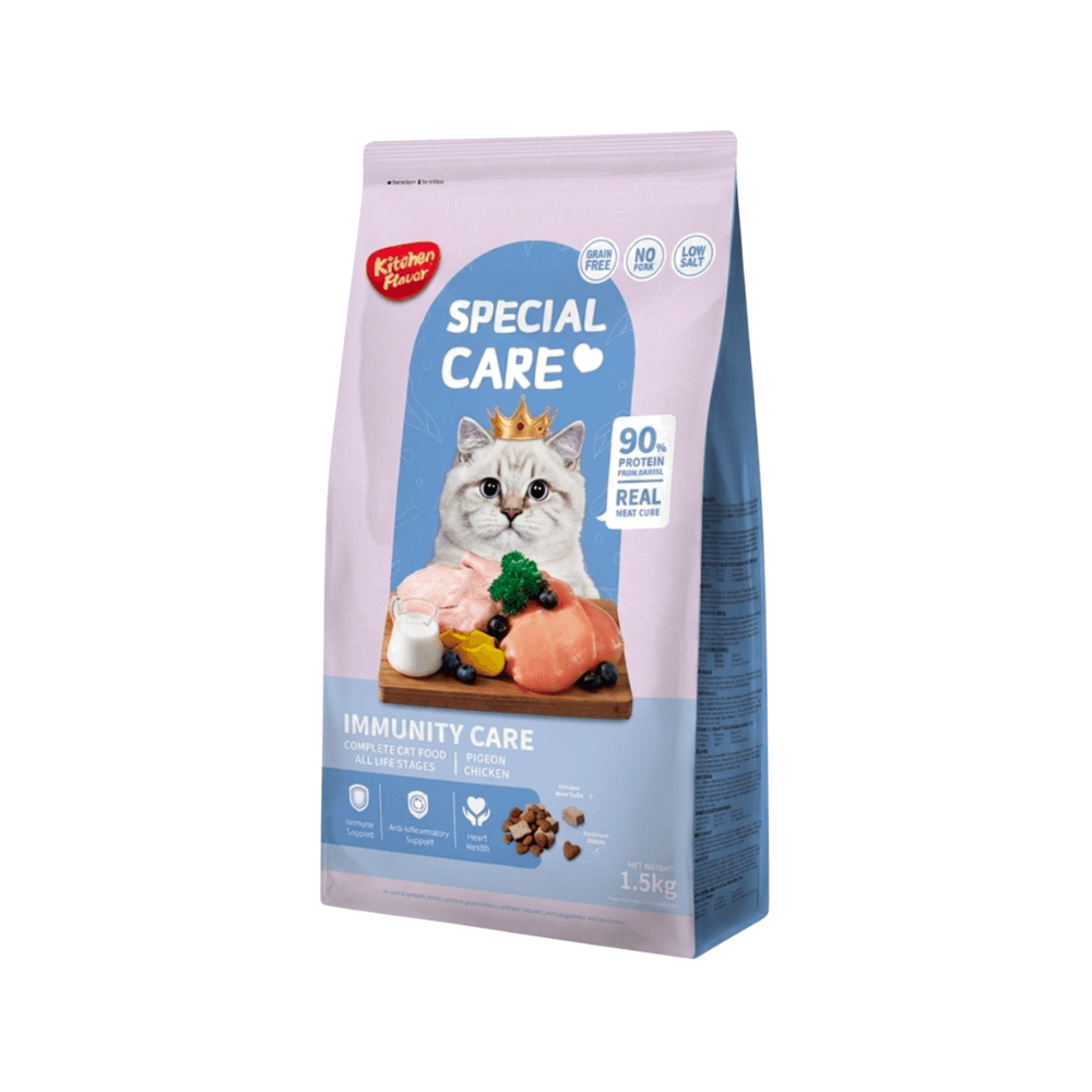 Kitchen Flavor Special Care Immunity Care Complete Cat Food for All Life Stage 1.5kg