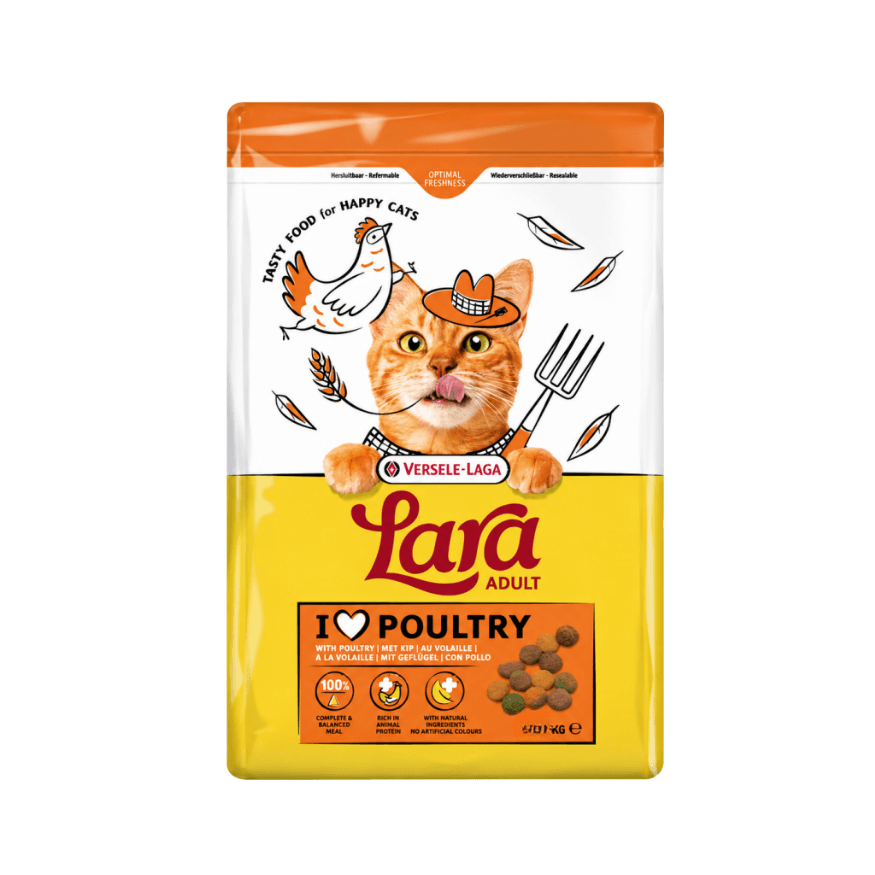 Lara Cat Food Adult Chicken Poultry 1.9kg