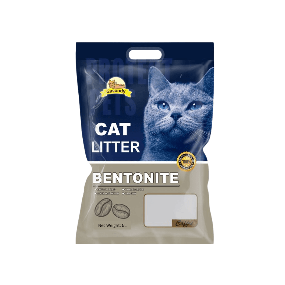 Gusandy Bentonite Cat Litter Coffee 5L