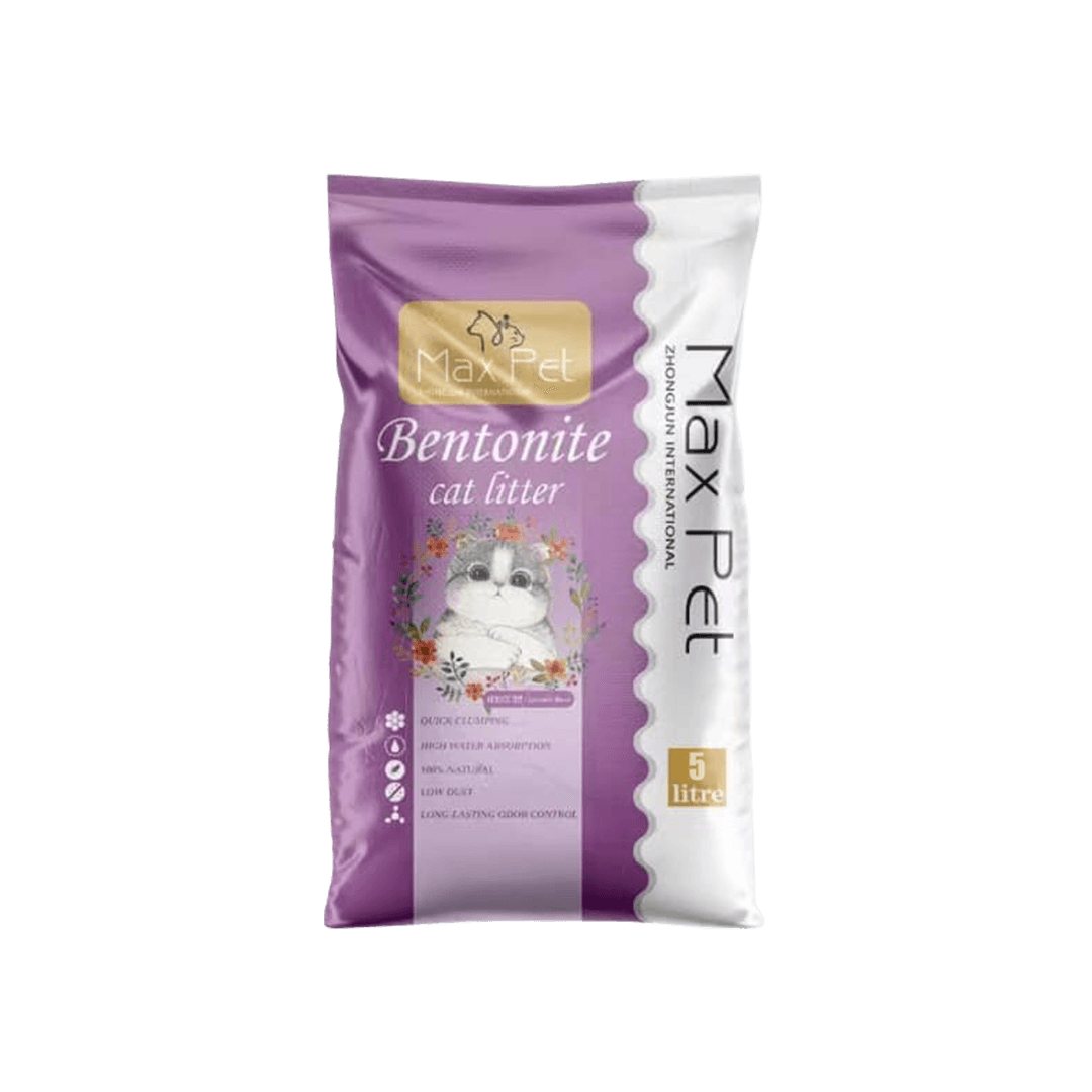 MaxPet Bentonite Cat Litter Lavender 5L