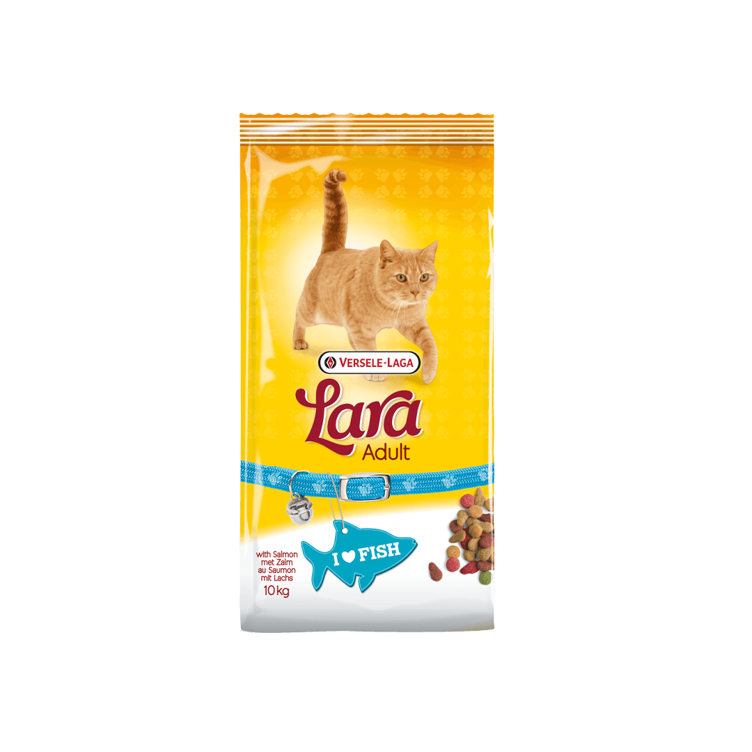 Lara Cat Food Adult Salmon Fish 10kg