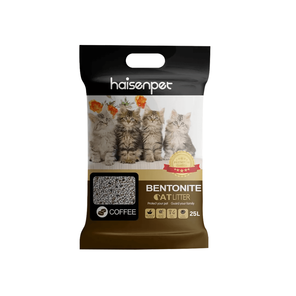 Haisenpet Bentonite Cat Litter Coffee 25L