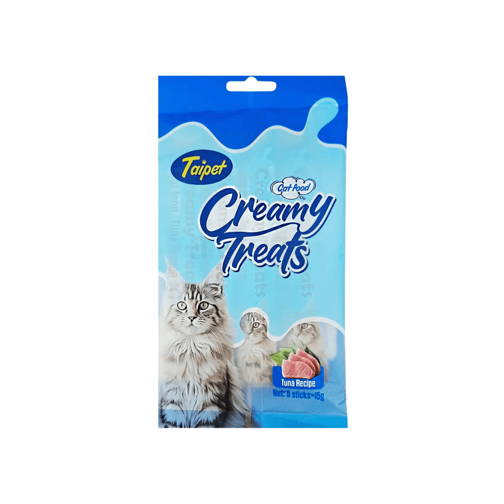 Taipet Cat Creamy Treat Tuna Recipe 5*15g