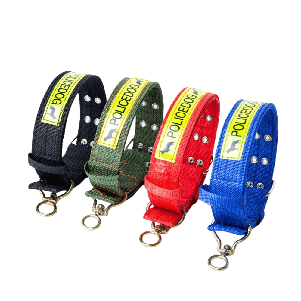 Extra Large Double Locker Police Dog Collar Belt