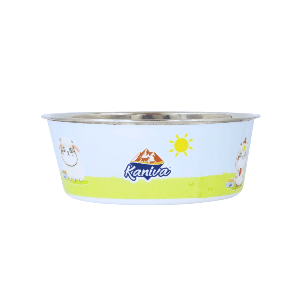 Kaniva Stainless Steel Pet Dish Food Bowl