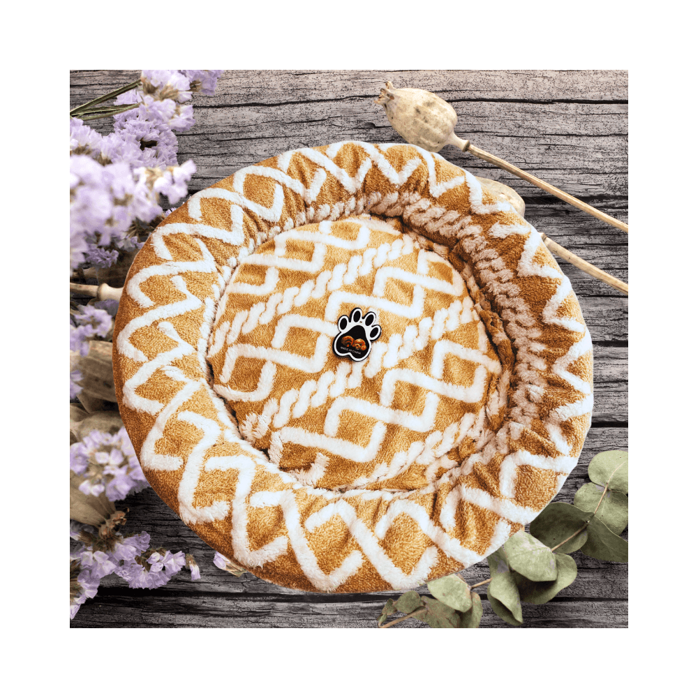 Top Quality Soft Large Pet Bed Round Shape 60cm (1 Piece)