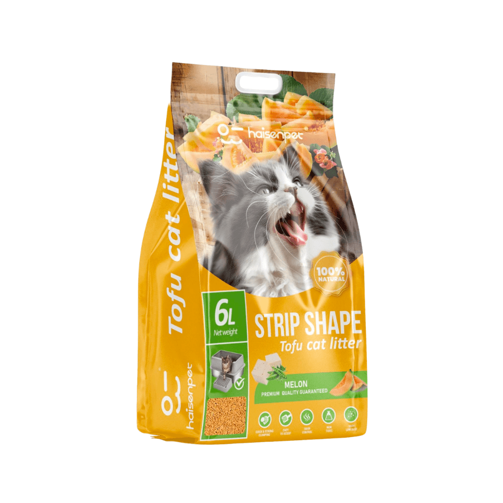Haisenpet Tofu Cat Litter Melon Flavour 6L / 2.5kg
