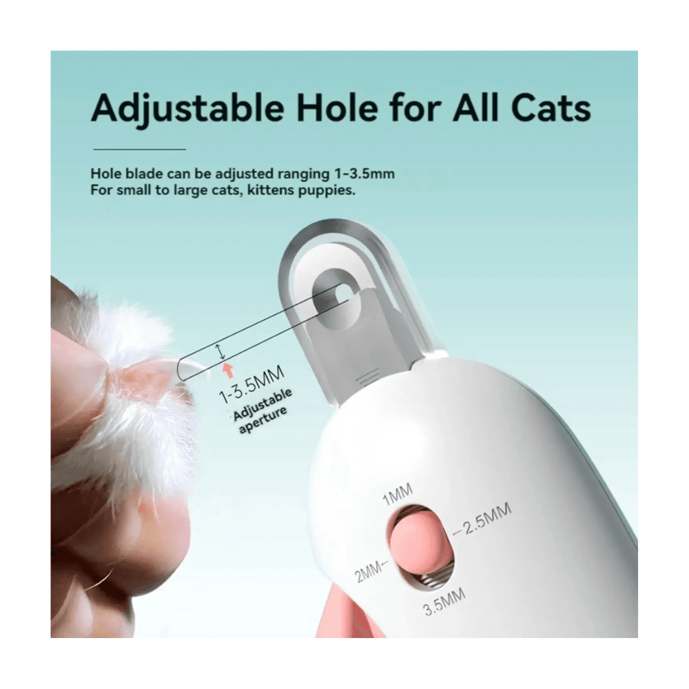 Adjustable Premium Pet Nail Cutter Clippers - Safe & Easy Grooming Tool