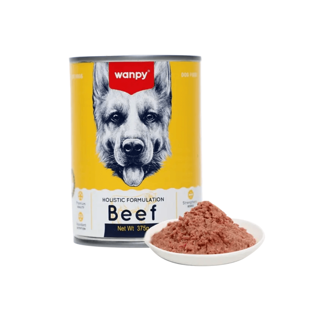 Wanpy Dog Canned Food Beef 375g