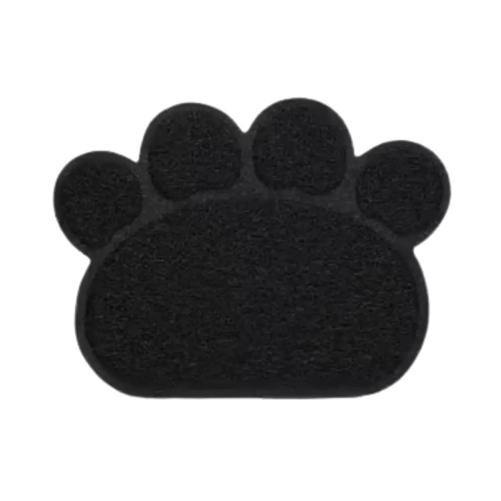 Multipurpose Cat Litter Mat Litter Box Pad Paw Shape