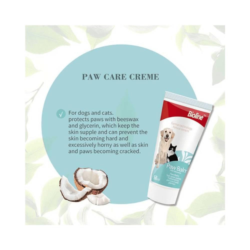 Bioline Paw Care Balm Cream for Pet 50ml