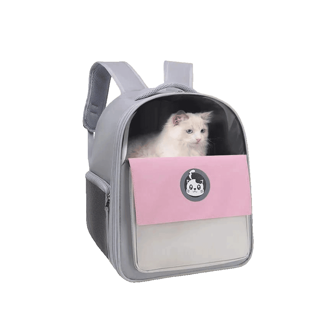 Pet Carrier Cage Backpack Cartoon Bag