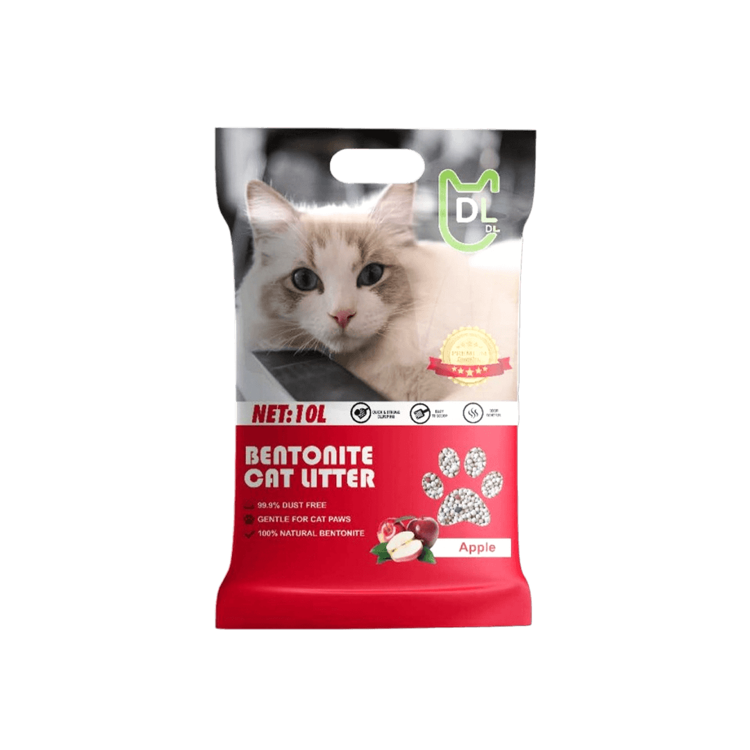 DL Bentonite Cat Litter Apple 10L