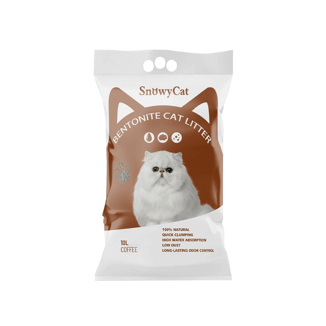 Snowycat Bentonite Cat Litter Coffee 10L