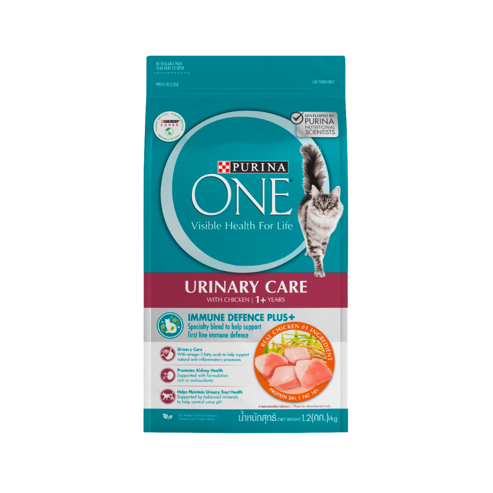 Purina One Cat Food Adult Urinary Care with Chicken 1.2kg