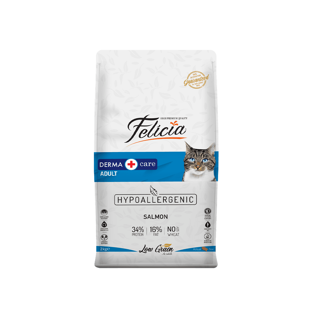 Felicia Low Grain Derma Care Adult Salmon 2kg