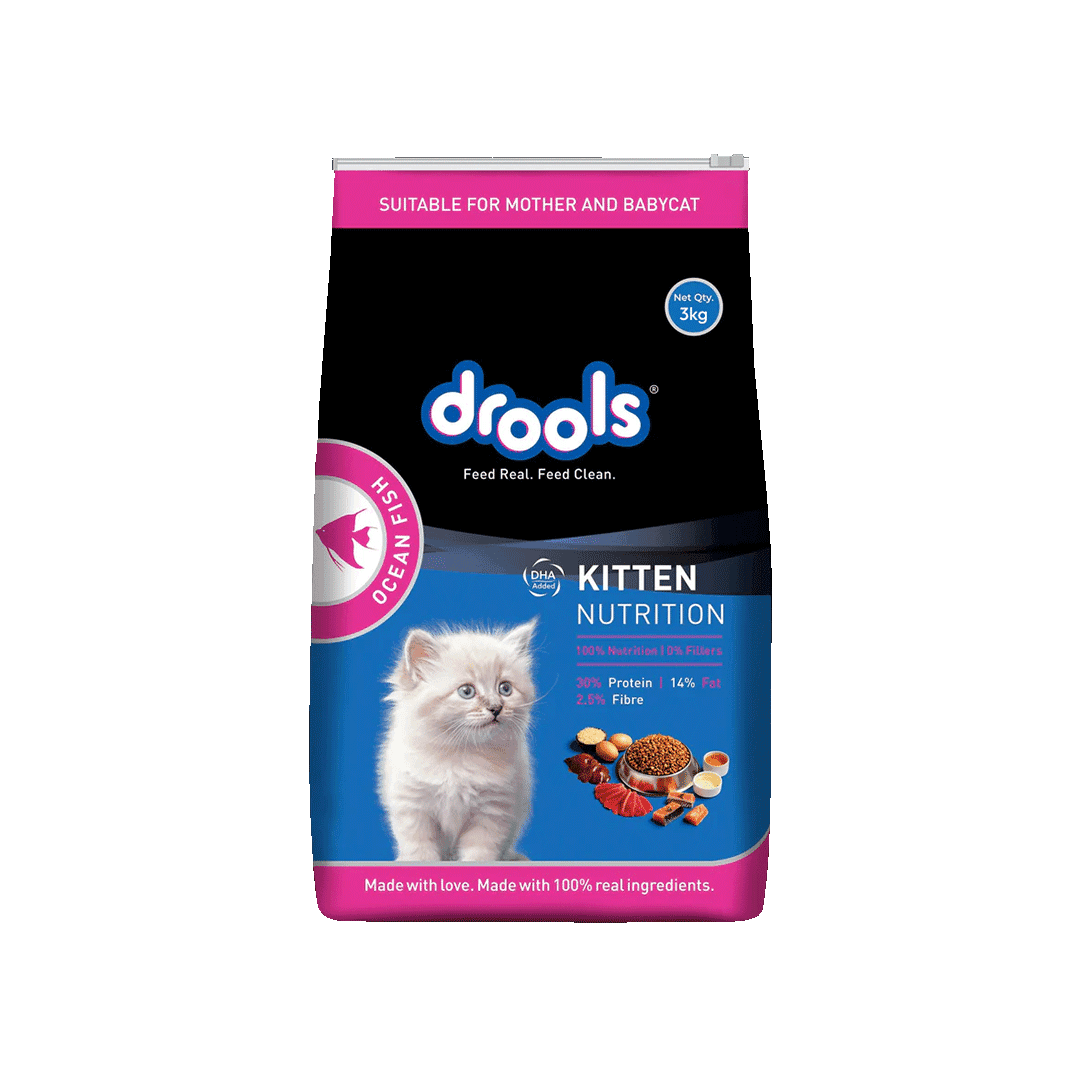 Drools Kitten Cat Food Ocean Fish 3Kg