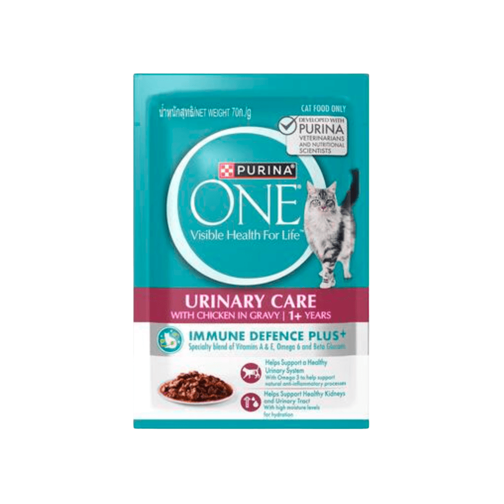 Purina One Pouch Urinary Care with Chicken in Gravy 85gm