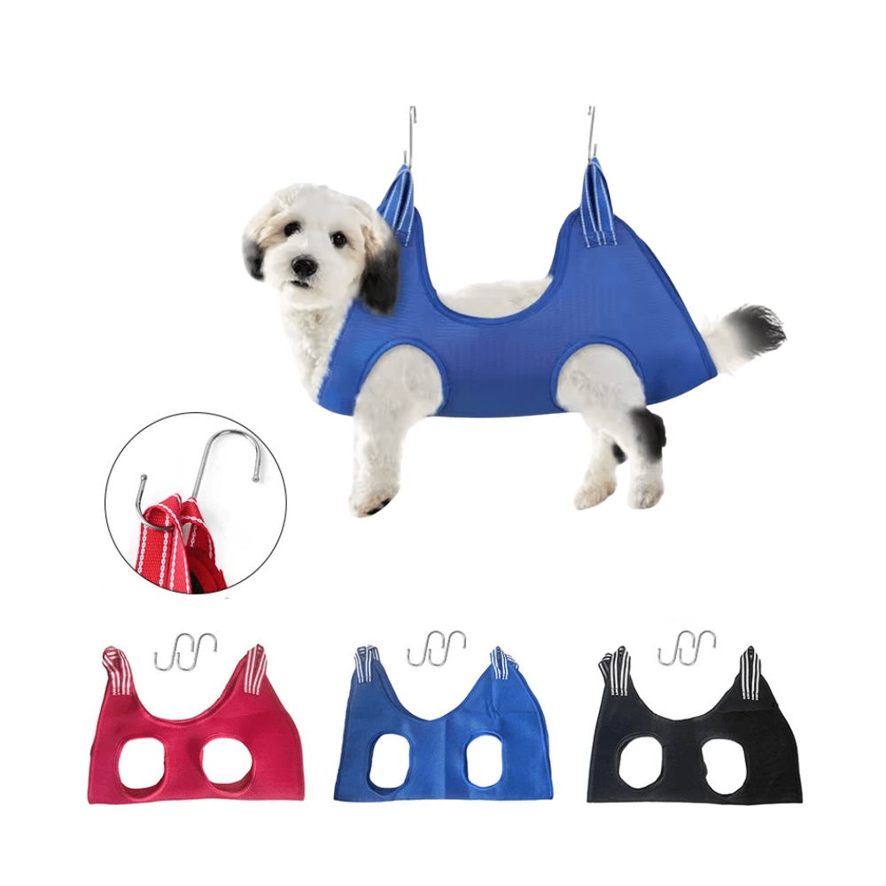 Washable Pet Grooming Hammock Nail Trimming Hanging Harness