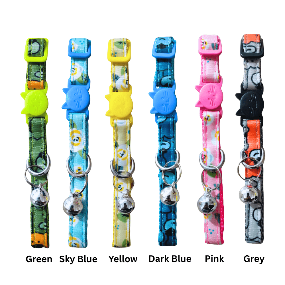 Meow Face Cat Necklace Collar Neck Belt