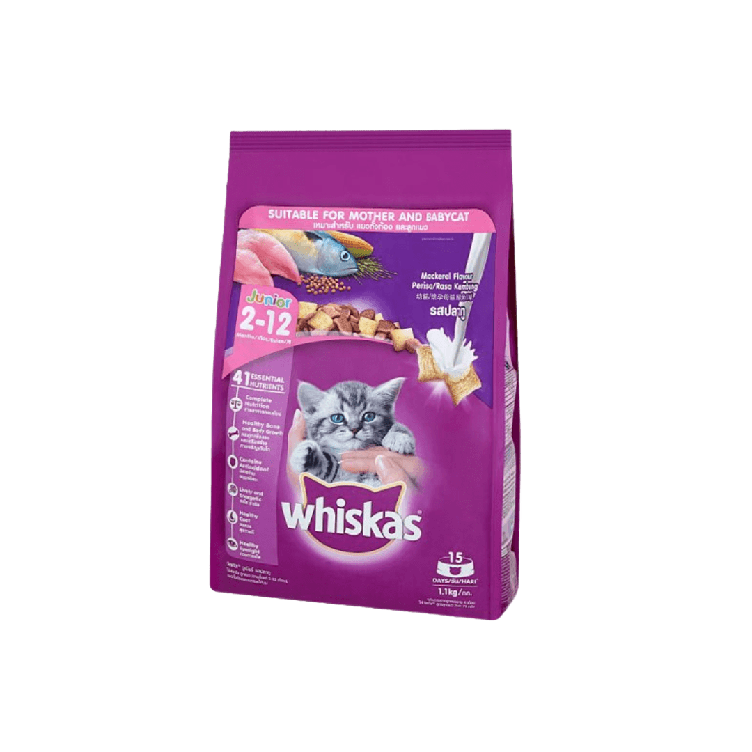 Whiskas Junior Mackerel 1.1kg