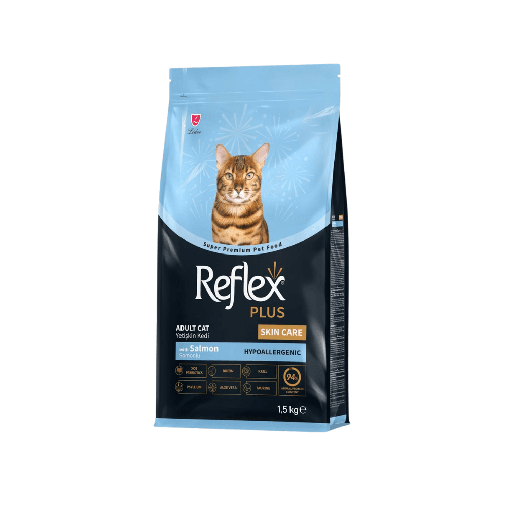 Reflex Plus Skin Care Adult Cat Food Salmon 1.5kg