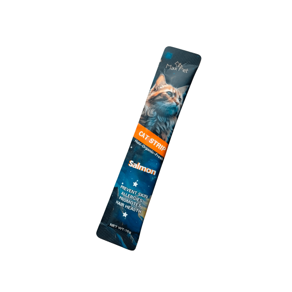 MaxPet Cat Treat Strip Salmon 15g