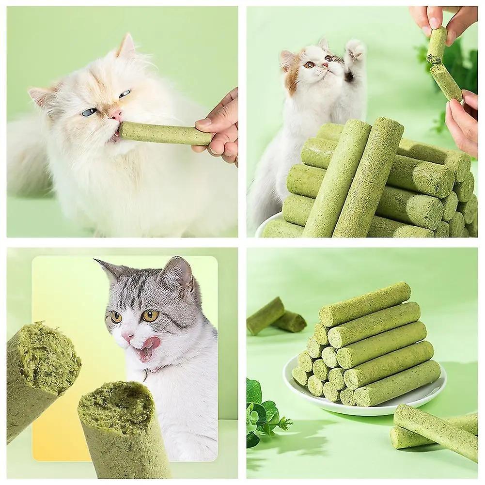 Cat Grass Teething Stick Chicken Flavour (6 Pieces Set)