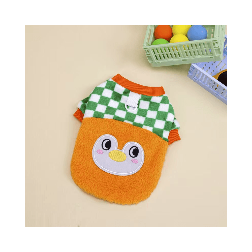 Ultra Soft Cartoon Penguin Cat Sweater Dress