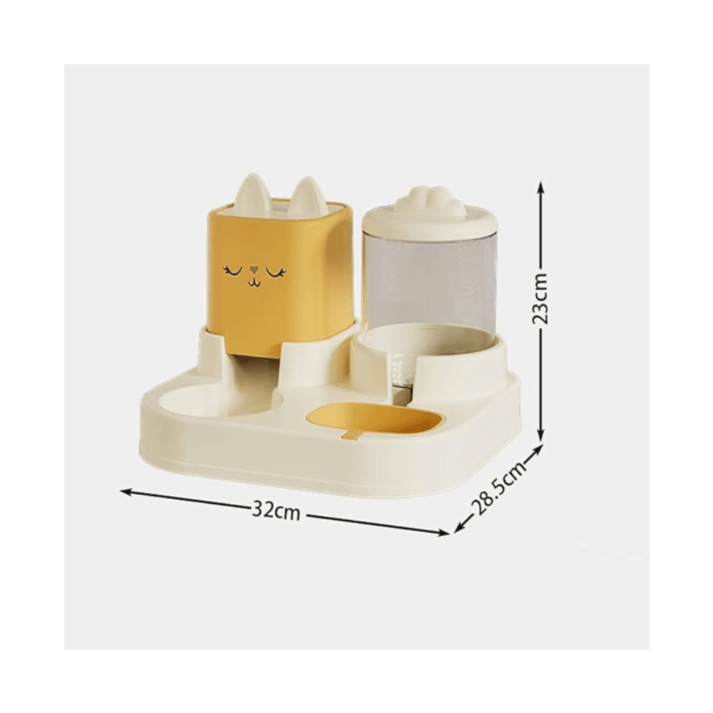 Classy Automatic Pet Feeder and Water Dispenser Set