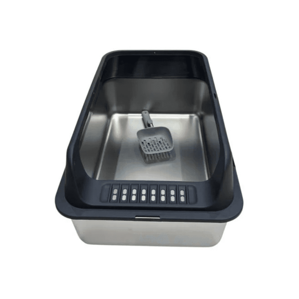 Stainless Steel Cat Litter box with Scoop