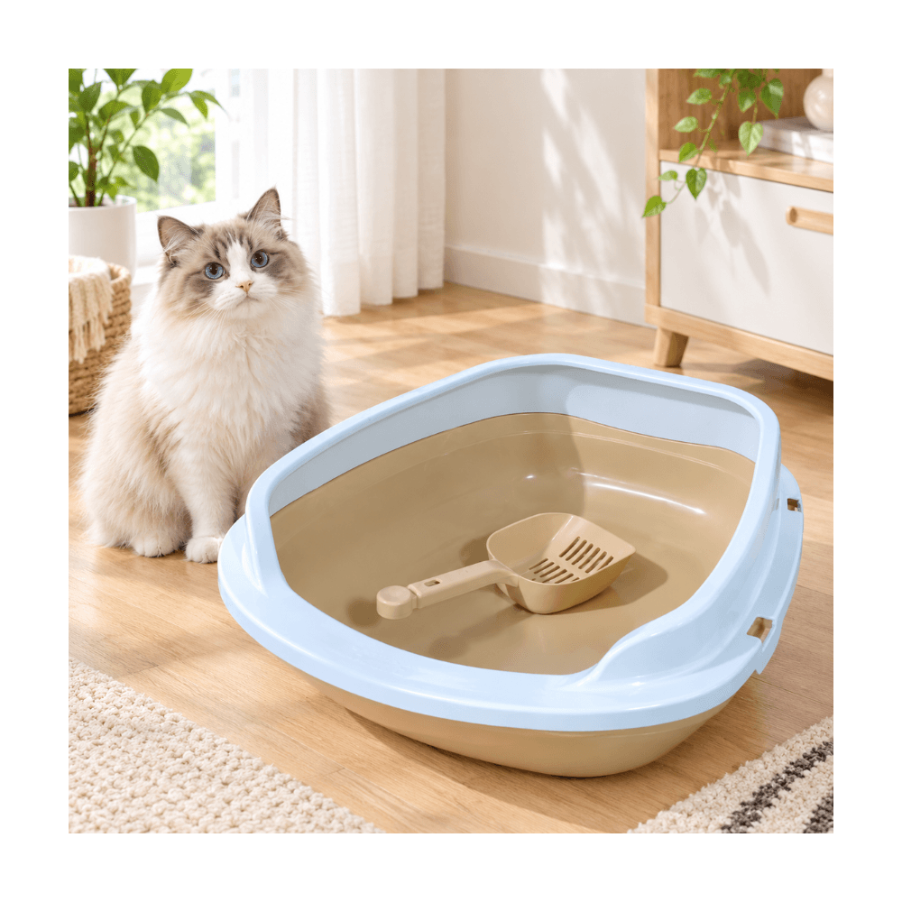 Cat Litter Box with Scoop