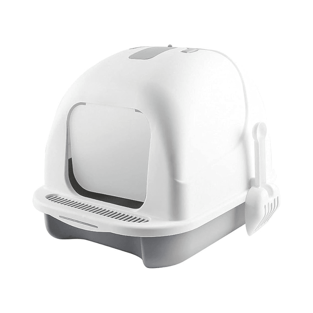 Fully Enclosed Large Splash Proof and Odor Resistant Litter Box