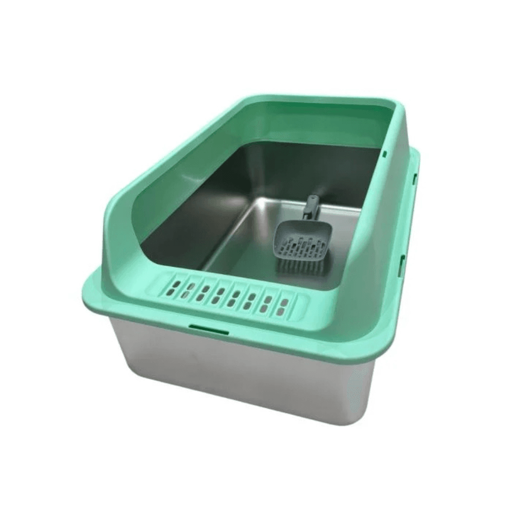 Stainless Steel Cat Litter box with Scoop