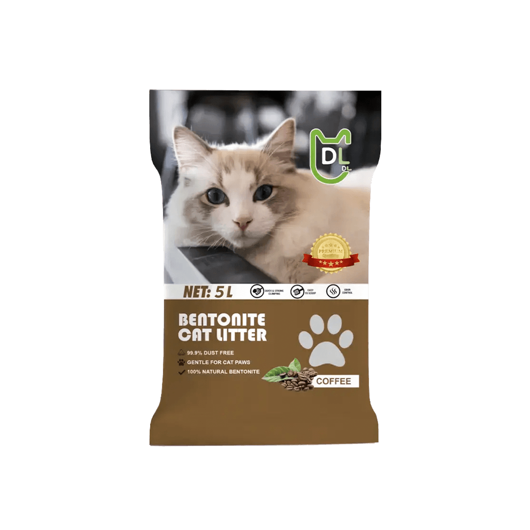 DL Bentonite Cat Litter Coffee 5L