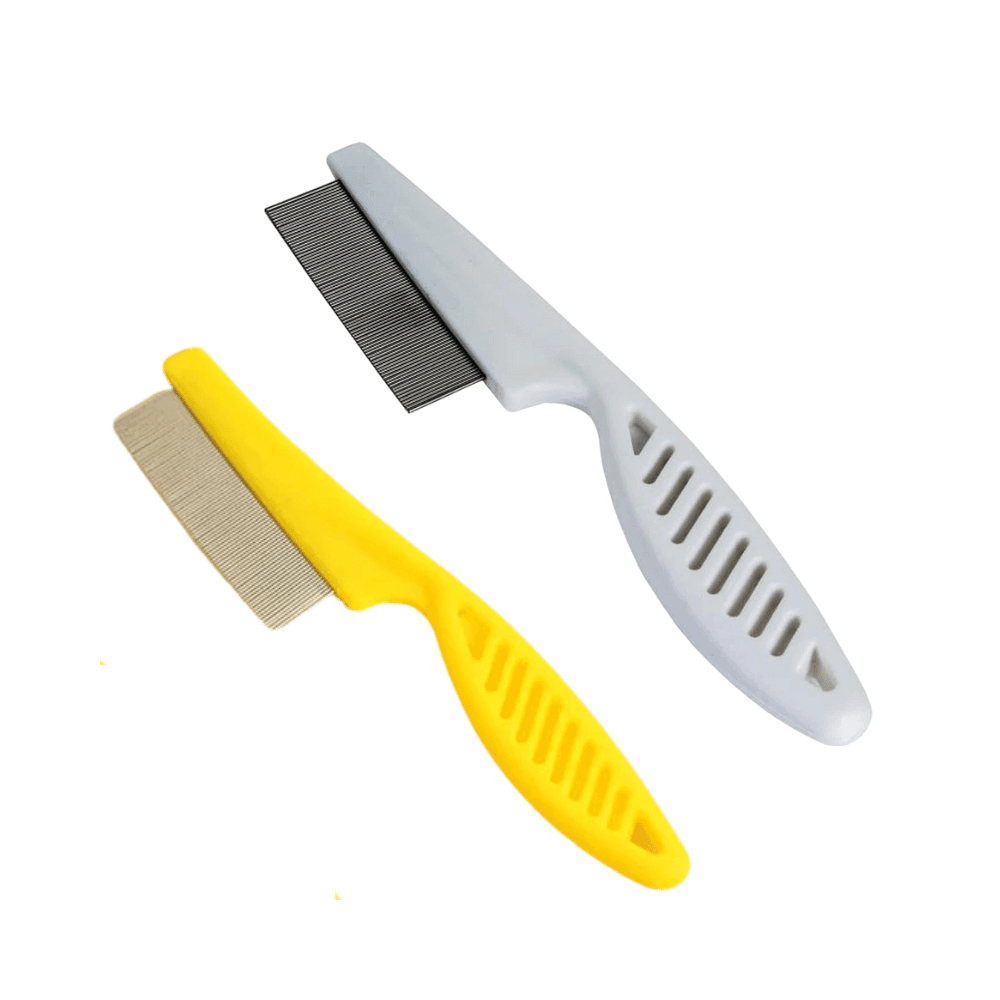 Stainless Steel Flea & Tick Removal Comb for Cats & Dogs