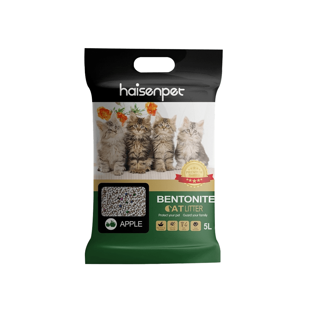 Haisenpet Bentonite Cat Litter Apple 5L