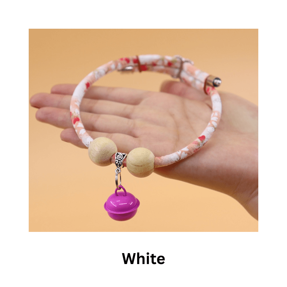 European Style Printed Collar Belt with Bell