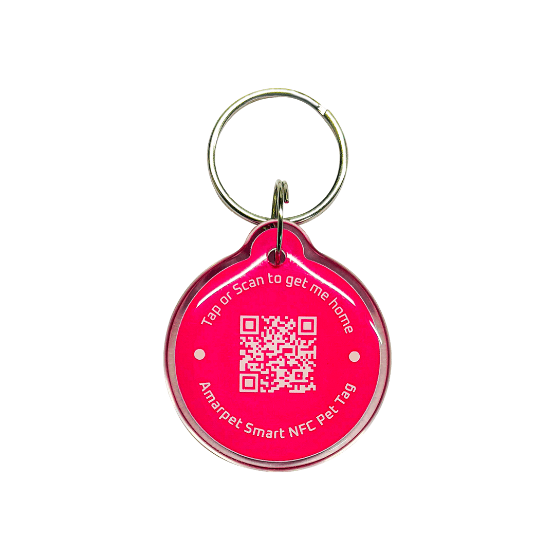 AmarPet Smart Pet Tag with NFC