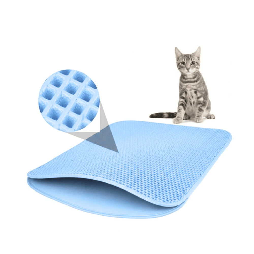 Double Layer Waterproof Premium Nonslip Pet Litter Mat Pad