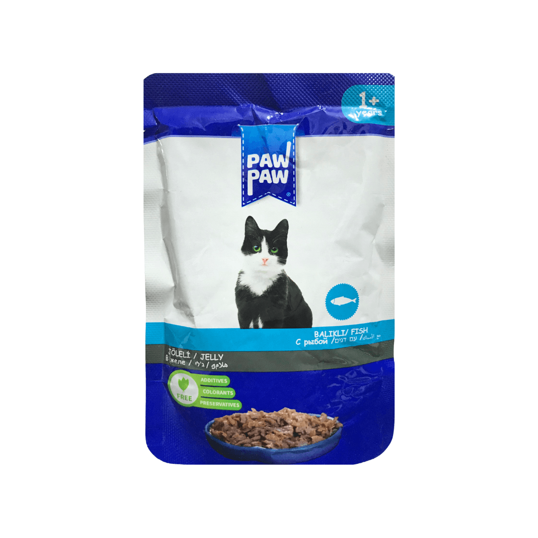 Paw Paw Pouch Adult Fish 85g