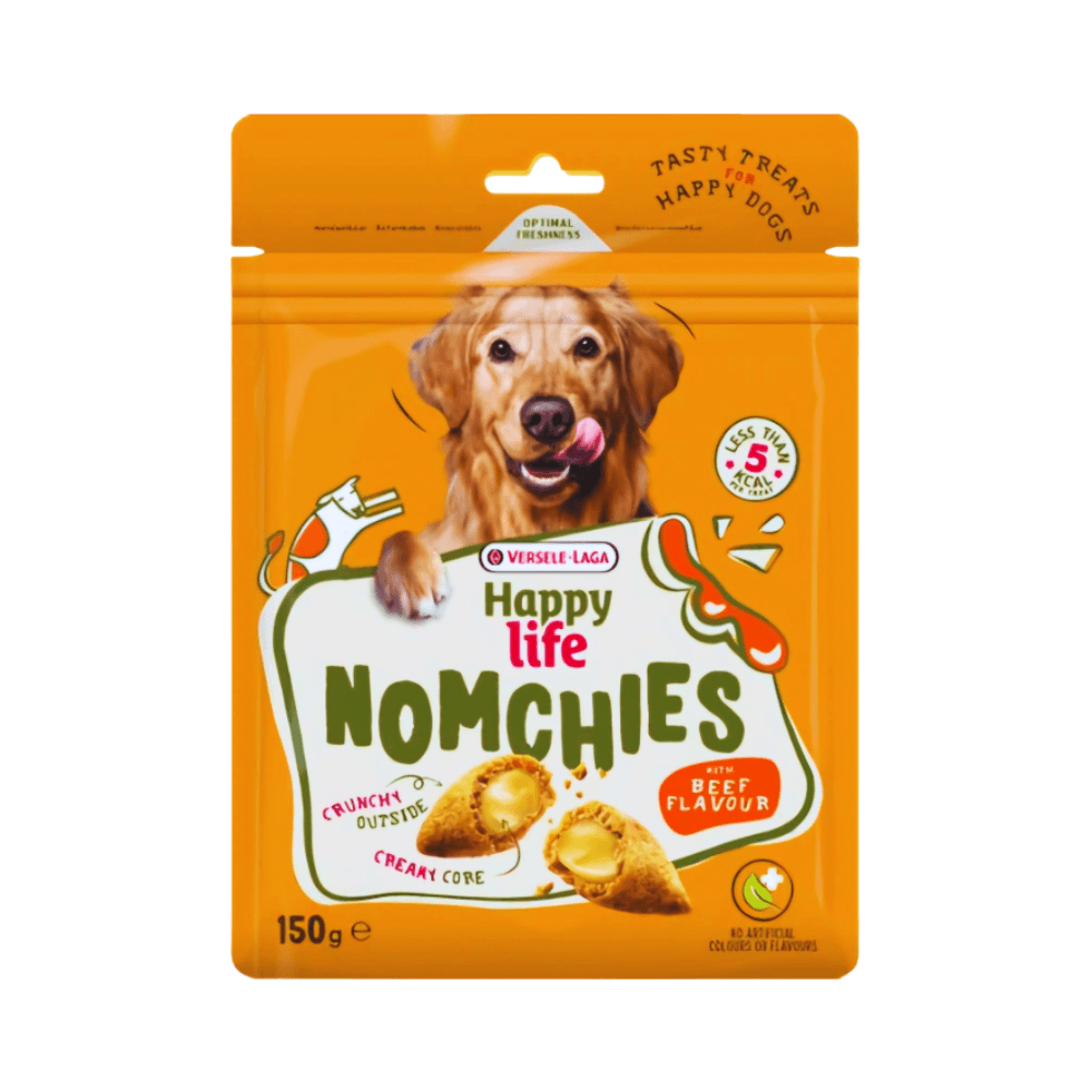 Versele-Laga Happy Life Nomchies Beef Dog Dry Treat 150gm