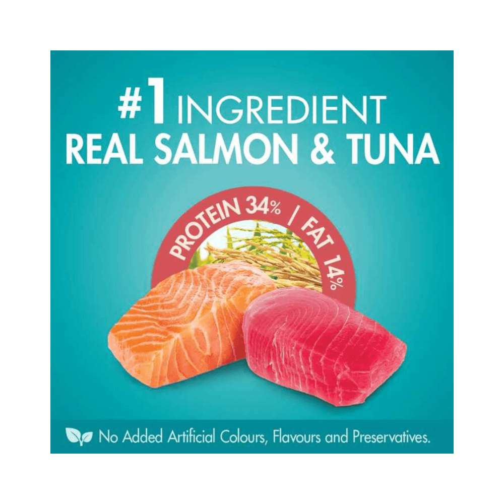 Purina One Cat Food Healthy Adult with Salmon & Tuna 1.2kg